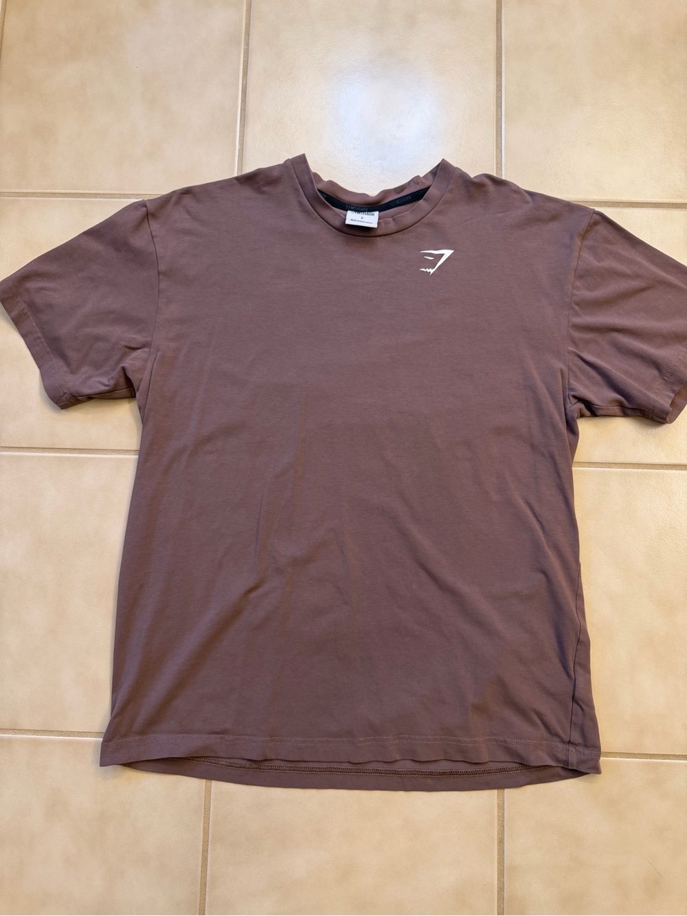Gymshark Men’s Brown/Espresso Crewneck T-Shirt